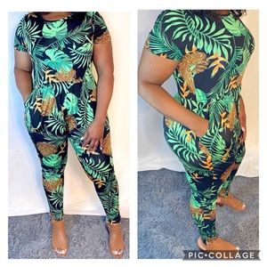 Women’s Floral/Jungle Jumpsuit